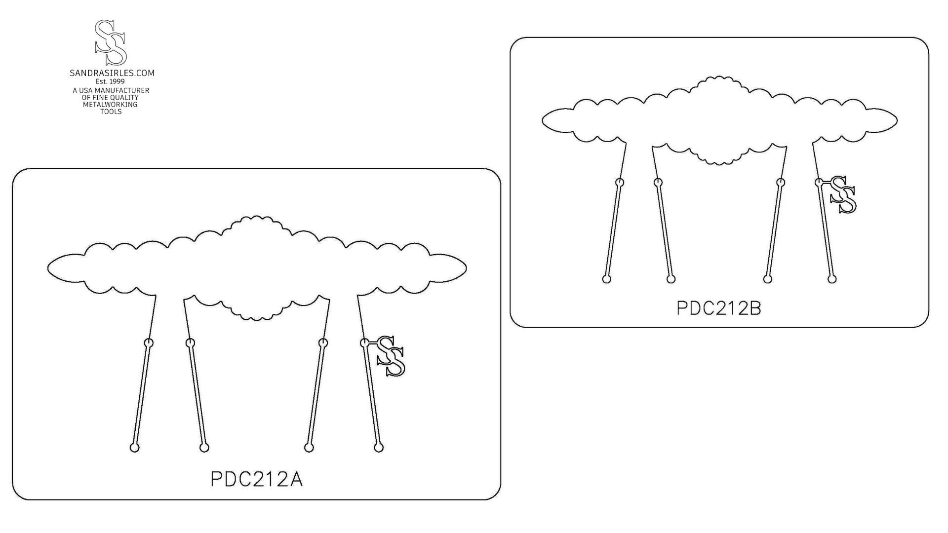 PANCAKE DIE PDC212 CUFF CLOUDS